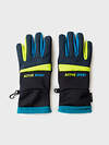 PLAYTODAY Перчатки 573223 32511053 черный,зеленый,бирюзовый