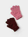 PLAYTODAY Перчатки 573270 32522215 бордовый, розовый