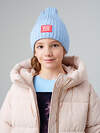 PLAYTODAY Шапка 573275 32521486 голубой