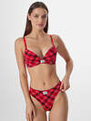 MARK FORMELLE Бюстгальтер 573292 512544 красная клетка