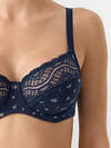 MARK FORMELLE Бюстгальтер 573293 512497 цветочки на синем