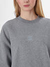 MARK FORMELLE Свитшот 573366 302494 серый меланж+печать