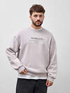 MARK FORMELLE Свитшот 573369 121801/1 ACID WASH серый +печать
