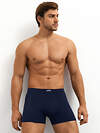 Omsa Трусы 573382 OmB 1236 Боксеры муж. с тканевой резинкой, CO Blu Notte (Синий)