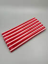 Bath Towel Мочалка-полотенце для душа с пилинг-эффектом / Stripe Long Exfoliating Towel, красная полоска 573432 28183 
