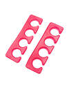 Kristaller Разделители для пальцев, 2 шт., ярко-розовый 573439 28197 