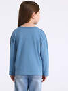 Апрель Лонгслив 573560 1ДДЛД4895001 серо-голубой