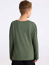 Апрель Лонгслив 573570 1ПДЛД4335001 оливковый