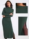 Апрель Платье 573587 1ЖПД4577200 темно-зеленый
