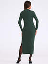 Апрель Платье 573587 1ЖПД4577200 темно-зеленый