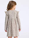 Апрель Платье 573602 1ДПД4966223н бежевый леопард на сливках