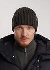 CLEVER Шапка 573851 453812ап чёрный/т.хаки