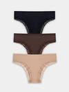 MARK FORMELLE Трусы 574049 412281-3 телесный +цикорий +черный