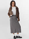 MARK FORMELLE Юбка 574140 152821 серый меланж Gulle