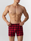 MARK FORMELLE Трусы 574187 411152 черная клетка на красном