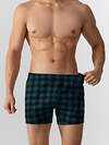MARK FORMELLE Трусы 574194 411152 черная клетка на зеленом