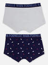 MARK FORMELLE Трусы 574212 411188-2 св.серый +лошади на т.синем