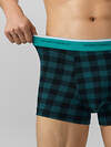 MARK FORMELLE Трусы 574213 411228-2 зеленый +черная клетка на зеленом