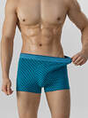 MARK FORMELLE Трусы 574214 411228-2 узор на св.бирюзовом +черный