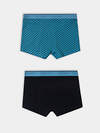 MARK FORMELLE Трусы 574214 411228-2 узор на св.бирюзовом +черный
