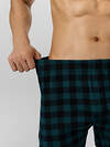 MARK FORMELLE Трусы 574219 411152-2 черная клетка на зеленом +пряники на черном
