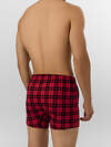 MARK FORMELLE Трусы 574221 411152-2 черная клетка на красном +мелкая набивка на черном