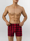 MARK FORMELLE Трусы 574221 411152-2 черная клетка на красном +мелкая набивка на черном