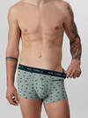 MARK FORMELLE Трусы 574228 411124-3 топоры на зеленом льду +т.зеленый +узор на черном