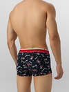 MARK FORMELLE Трусы 574230 411124-3 Деды морозы на черном +красный +ч.клетка на красном