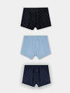 MARK FORMELLE Трусы 574231 411152-3 узор на п.голубом + узор на гл.синем +узор на черном