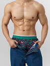 MARK FORMELLE Трусы 574232 411124-3 елки на черном +зеленый +ч.клетка на зеленом