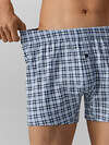 MARK FORMELLE Трусы 574276 411152 клетка на серо -голубом