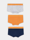 MARK FORMELLE Трусы 574347 413354-3 оранжевый +серый меланж+синий