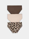 MARK FORMELLE Трусы 574359 417747-3 леопард+лунный свет+т.шоколад