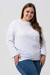 Натали Лонгслив 574378 14403 белый+черный