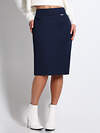 DStrend Юбка 574427 БМ-1046 Тёмно-синий