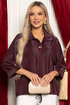 LT Collection Блуза 574609 Б14932-24М бордовый