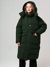 PLAYTODAY Пальто 574647 32521175 темно-зеленый