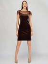 VISERDI Платье 574717 20388-кор 3351285 коричневый