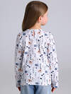 Апрель Лонгслив 574742 1ДДЛД3568001н нежные цветы на белом