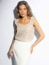 CHARUTTI Топ 574771 12480 Бежевый
