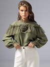CHARUTTI Блуза 574789 12444 Зелёный