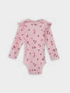 MARK FORMELLE Боди детское 575037 13017-2 розовый +цветочки на розовом