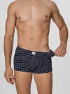 MARK FORMELLE Трусы 575113 411229-2 диагональн. узор на гл.синем +черный