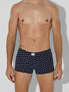 MARK FORMELLE Трусы 575113 411229-2 диагональн. узор на гл.синем +черный