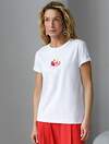VILATTE Футболка 575148 D49.146 белый_pomegranate