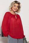 LT Collection Блуза 575296 Б14967-10М красный