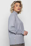 LT Collection Джемпер 575299 Б14962-18М серый
