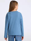 Апрель Лонгслив 575329 1ДДЛД4896001 серо-голубой