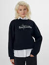 MARK FORMELLE Свитшот 575352 122559 черный +печать
